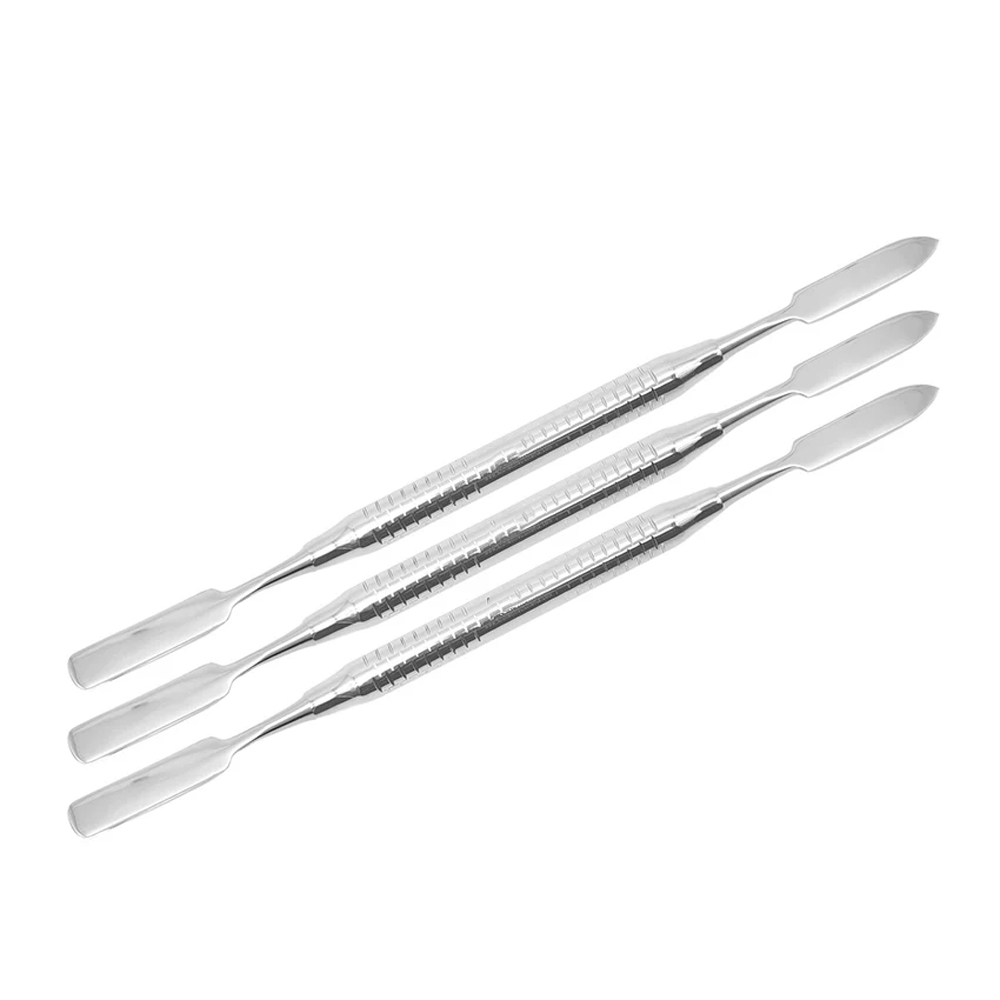 Cement Mixing Spatula Dual Ended Silver Chrome Finish Set of 3