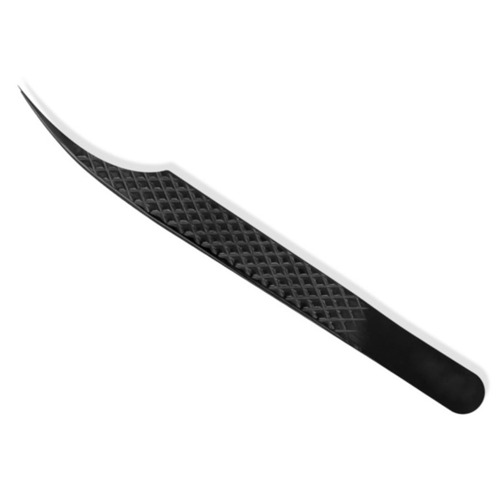 Premium C-Point Isolation Tweezers for Eyelash Extension Work