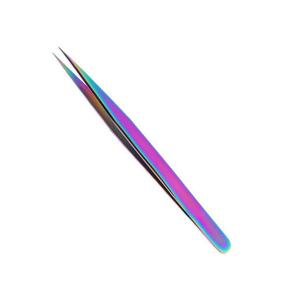 Stainless Steel Needle Nose Isolation Tweezers for Professionals
