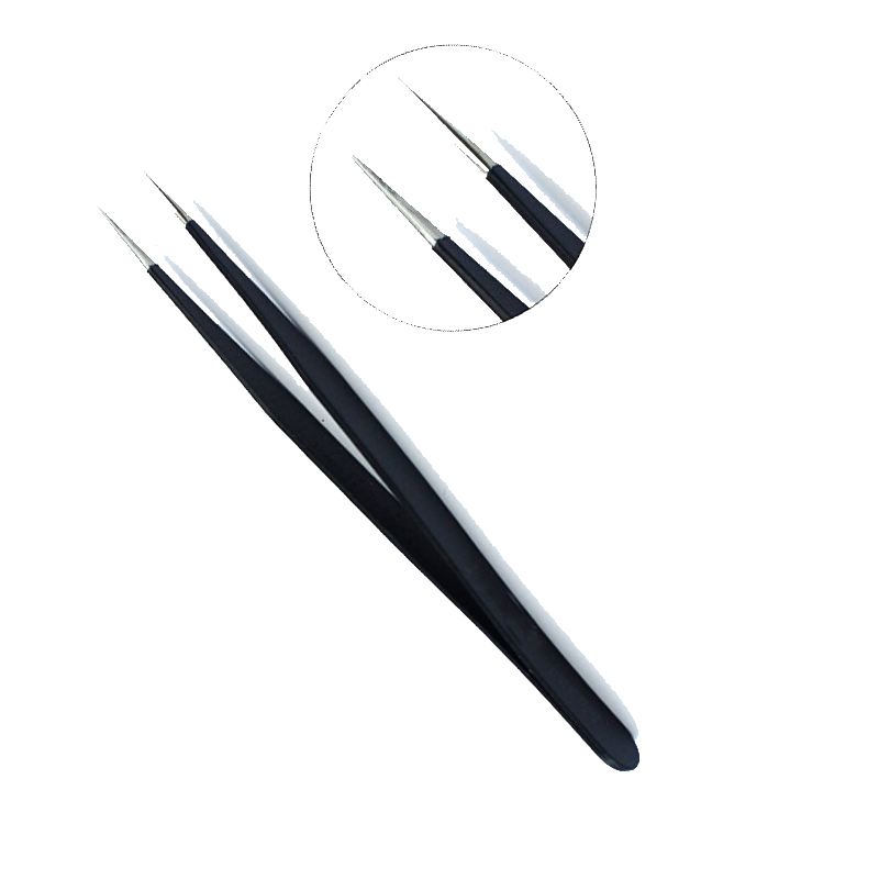 Stainless Steel Needle Nose Isolation Tweezers