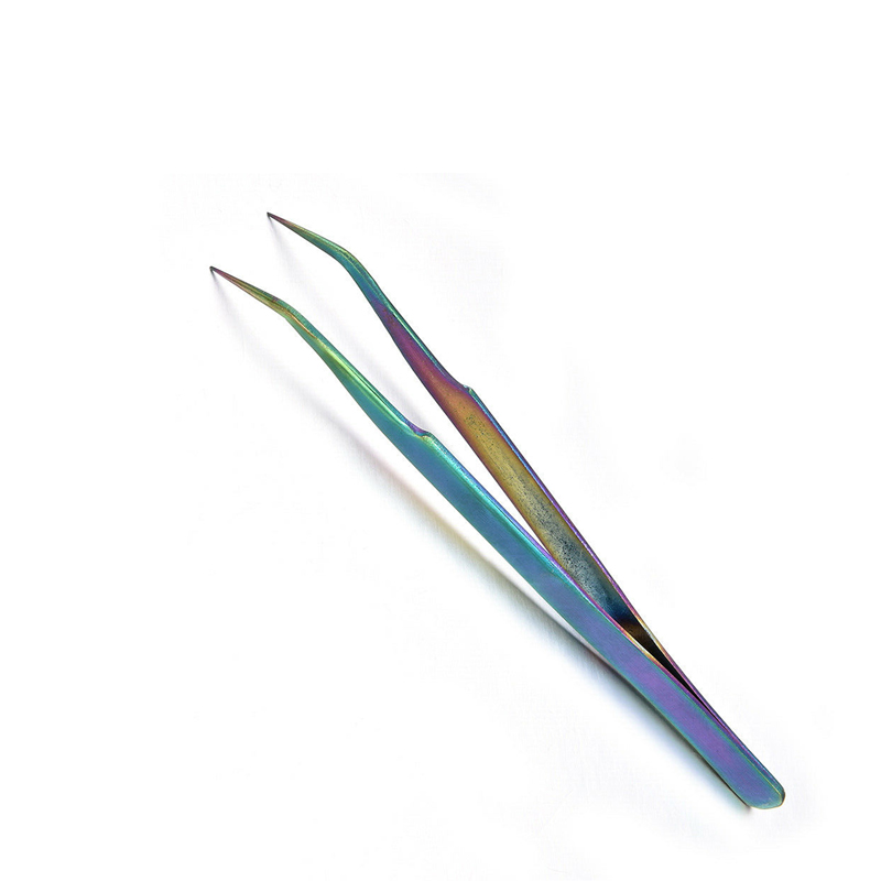 Premium Precision Angle Volume Tweezers for Eyelash Extensions
