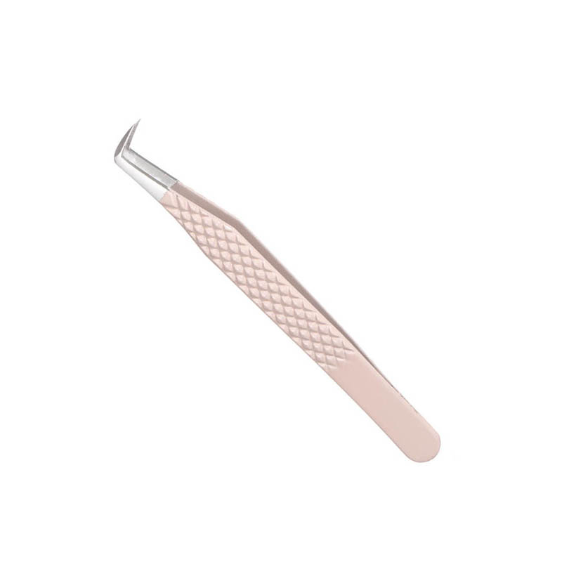 Premium Pro Half Round Volume Tweezer for Eyelash Extensions