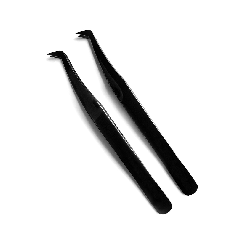 Premium Salon Grade Russian Volume 75° Eyelash Tweezers