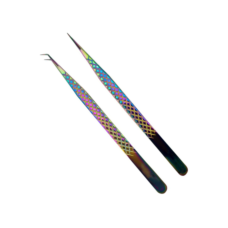 Premium Straight Isolation Tweezers for Eyelash Extensions