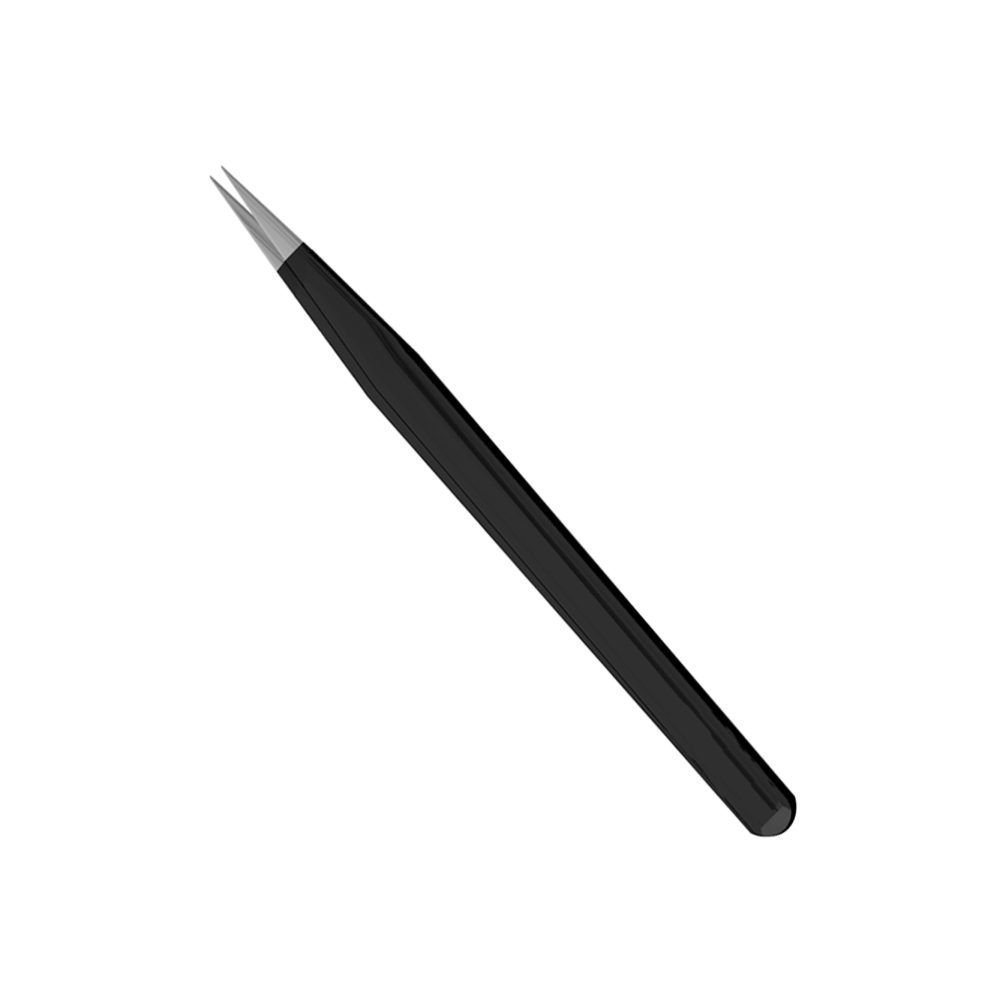 Salon Grade Straight Isolation Tweezers for Eyelash Work