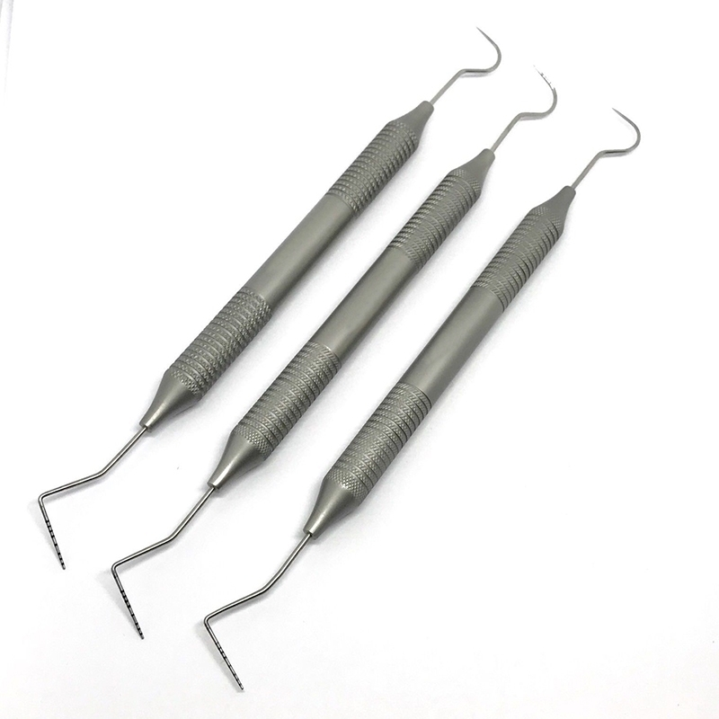 Premium Hollow Handle 3 Pcs Dental Instrument Set