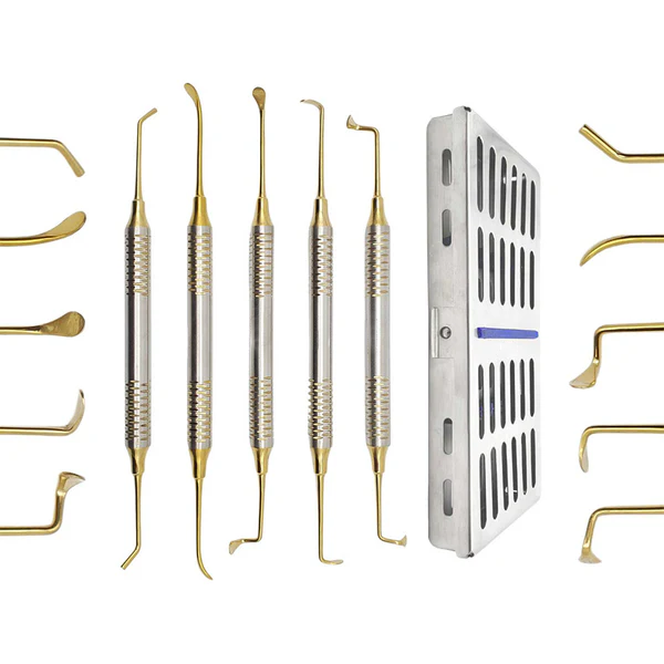 Premium Sinus Lift Kit in Cassette for Dental Implant Surgery