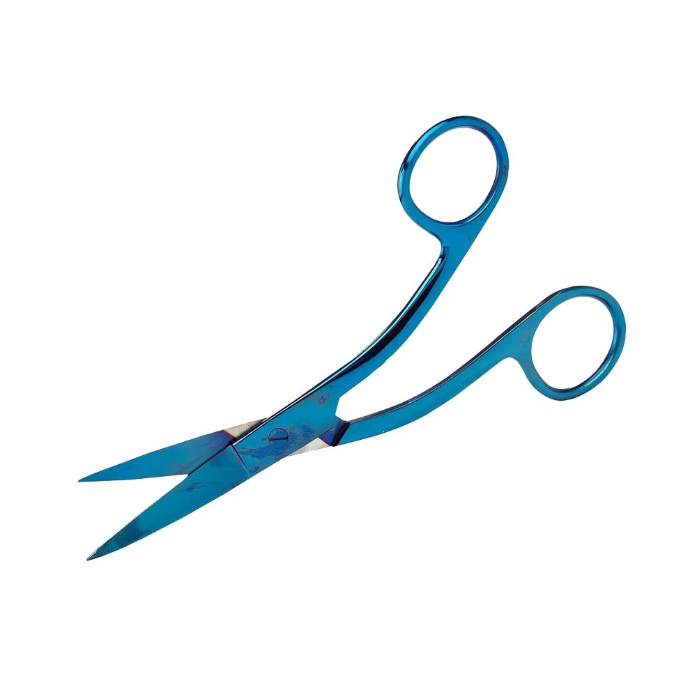 Hi Level Bandage Scissors Blue Coated (Knowles)