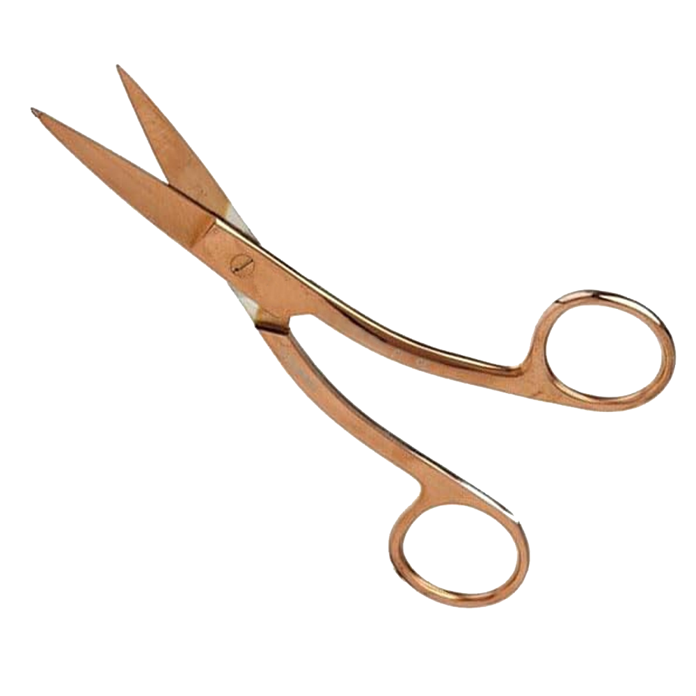 High Level Bandage Scissors Rose Gold Coated (Knowles)