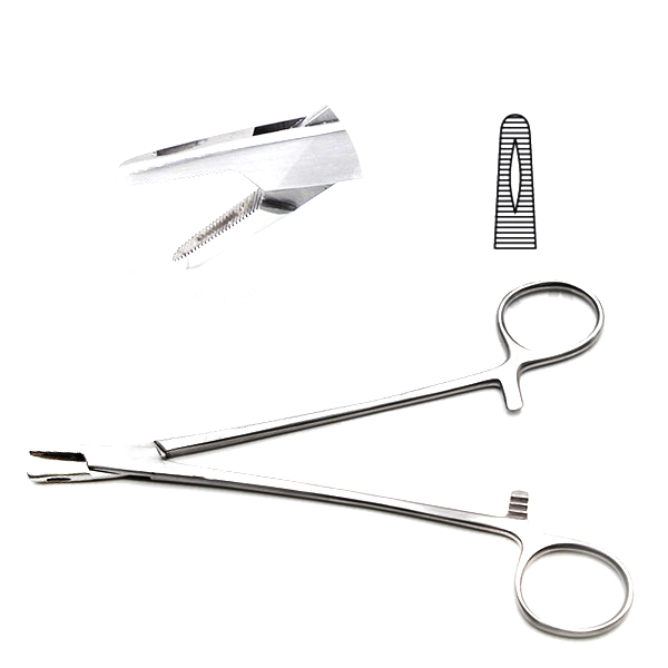 Adson Needle Holder Fenestrated Jaws 7?