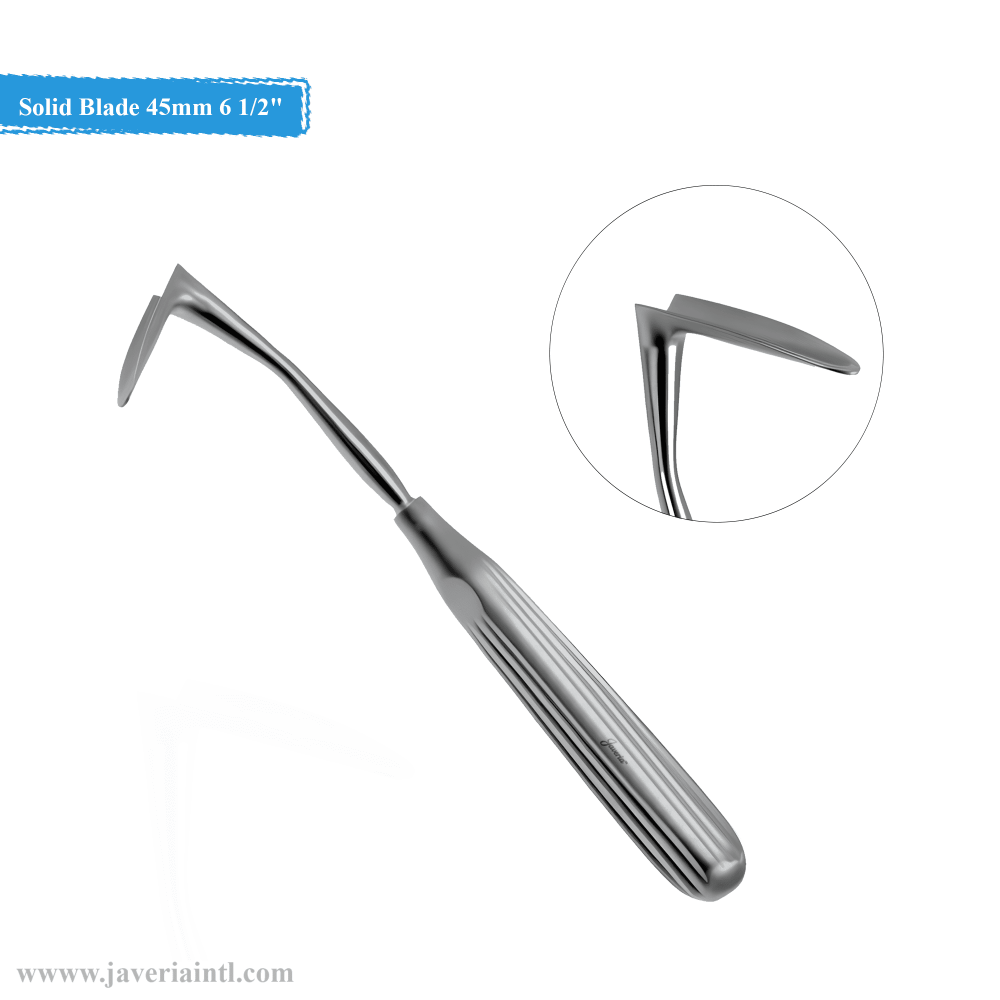 Aufricht Nasal Retractor Speculum Solid Blade 45mm 6 1/2?