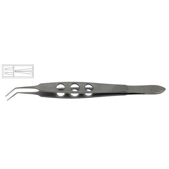 Jayle forceps with 7mm plates and 0.8mm teeth